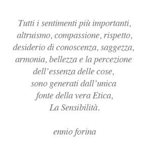 Etica e Sensibilità