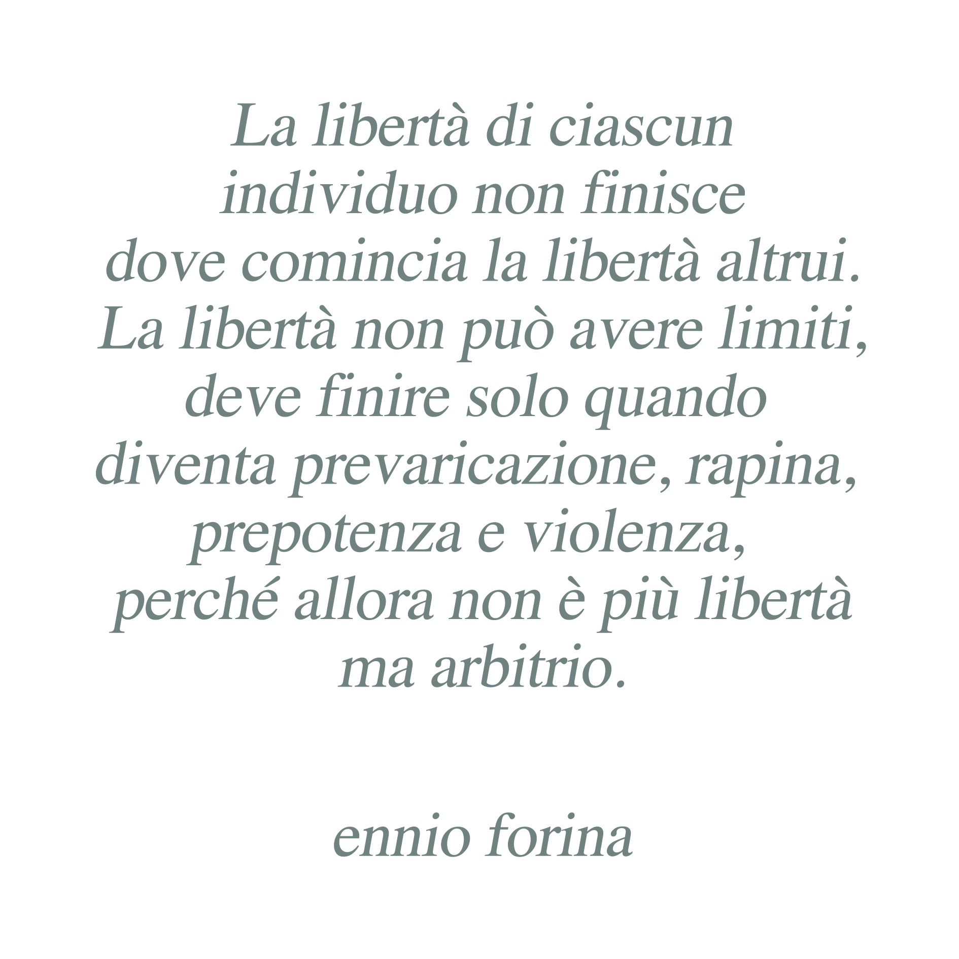 Libertà fine