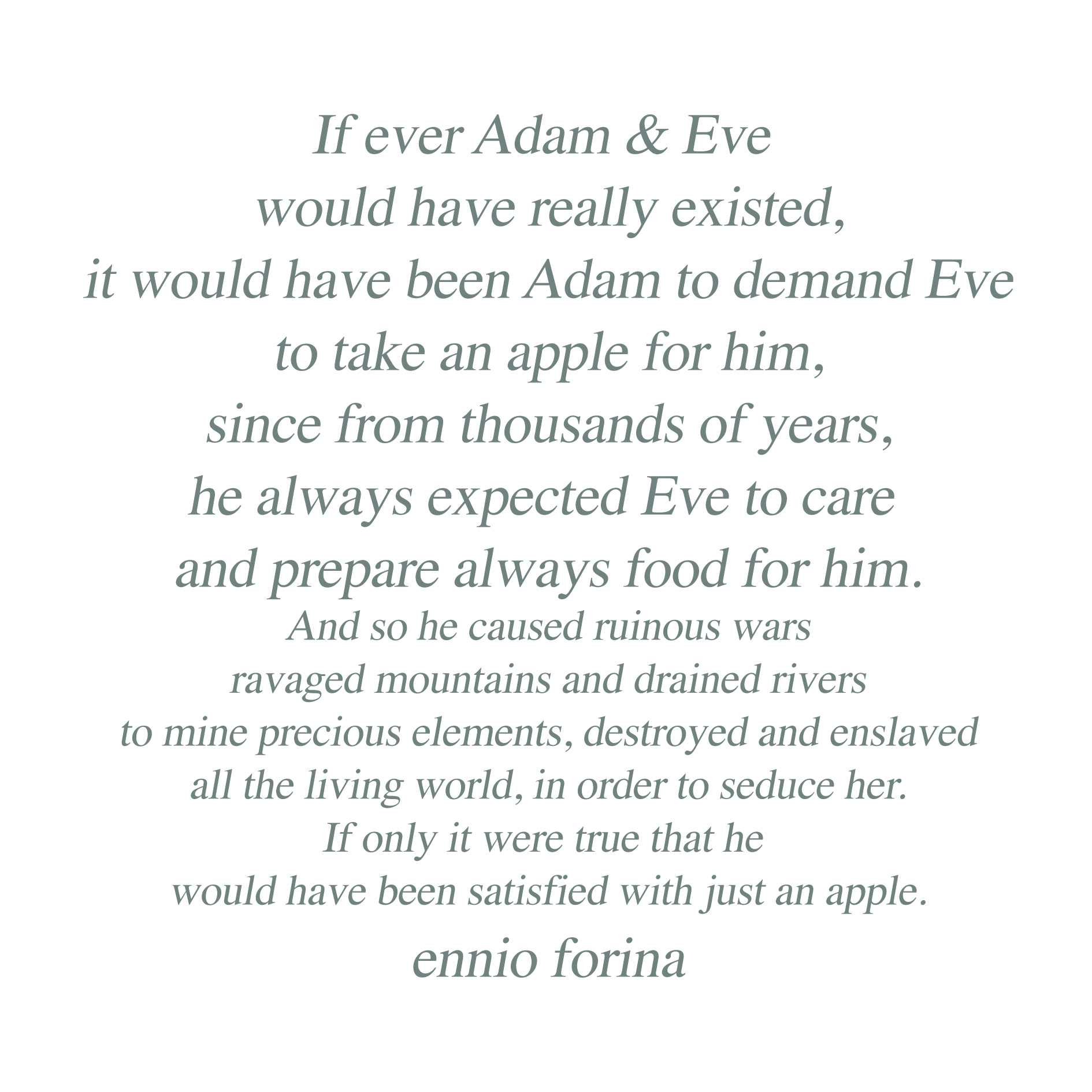 Eve &amp; AdamEn